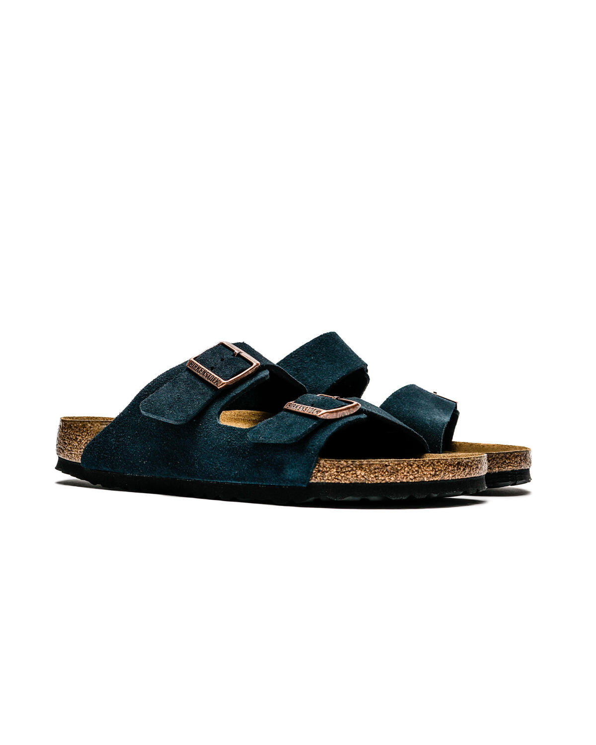 Birkenstock arizona hot sale navy suede